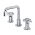 Kingston Brass Widespread Bathroom Faucet with Push PopUp, Polished Chrome KS1411RX